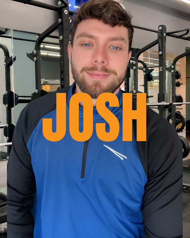 Josh from the healthshift team during a strength training session